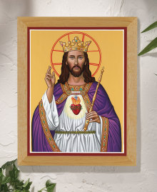 Christ The King Original Icon 14" tall